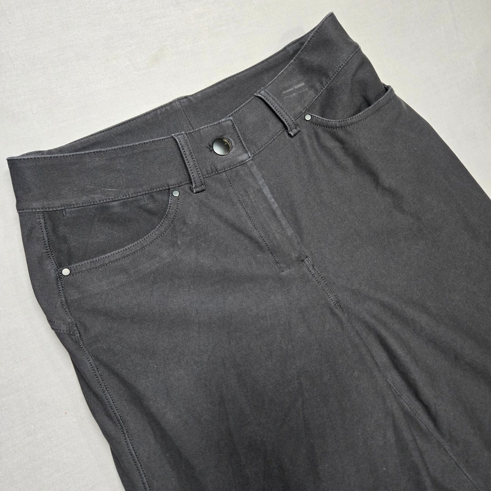Lululemon City Sleek 5 Pocket Wide-Leg Pant 26 Black 7/8 length - Picture 3 of 11